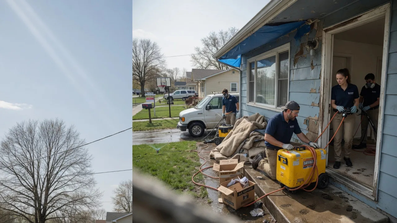 Basement Flood Cleanup in Milladore, WI near me